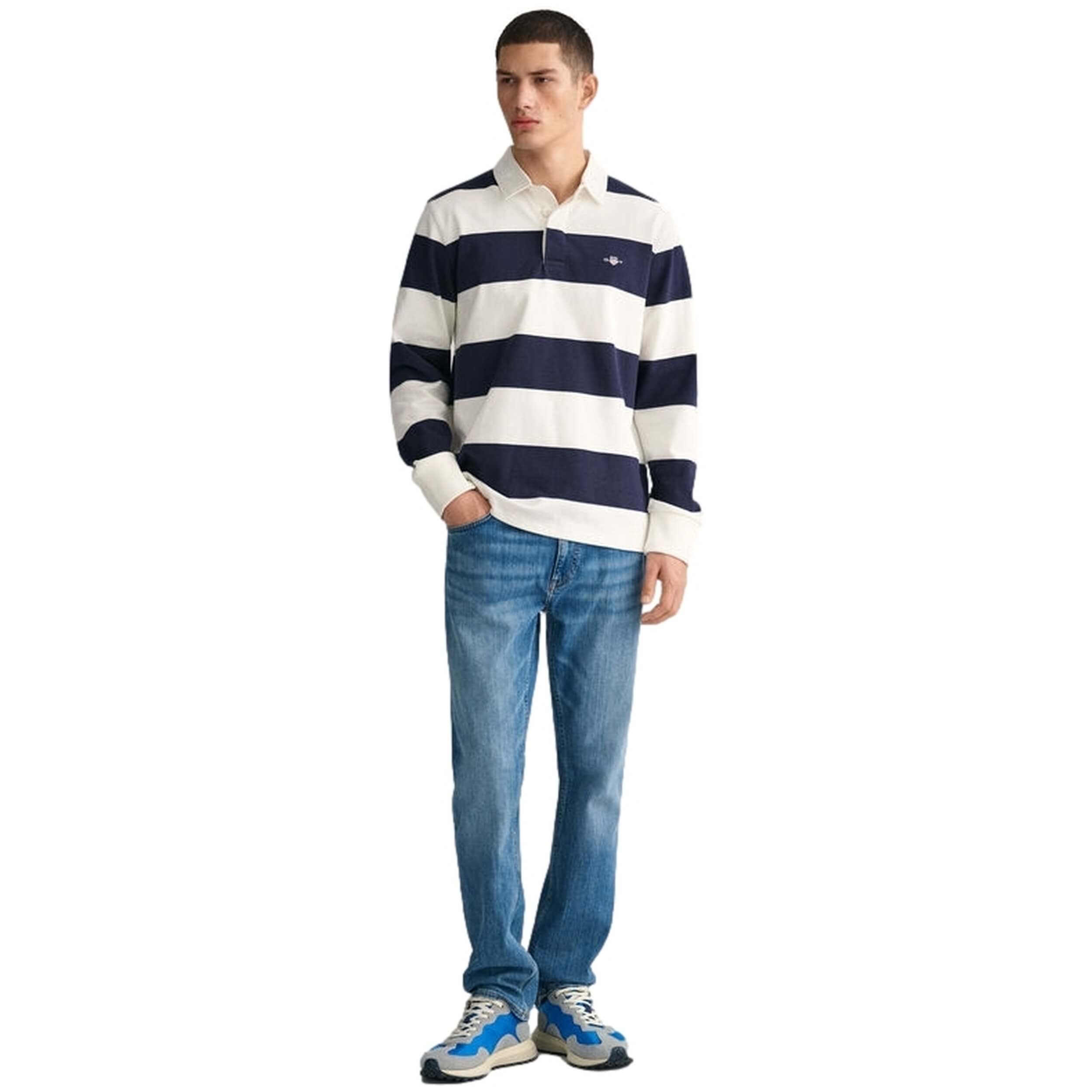 Polo De Manga Larga Gant Heavy Rugger