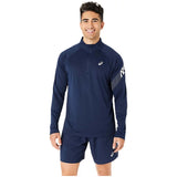Asics Icon Ls 1/2 Zip Long Sleeve T-Shirt