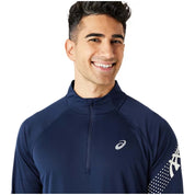 Camiseta De Manga Larga Asics Icon Ls 1/2 Zip