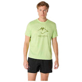 Camiseta De Manga Corta Asics  verde