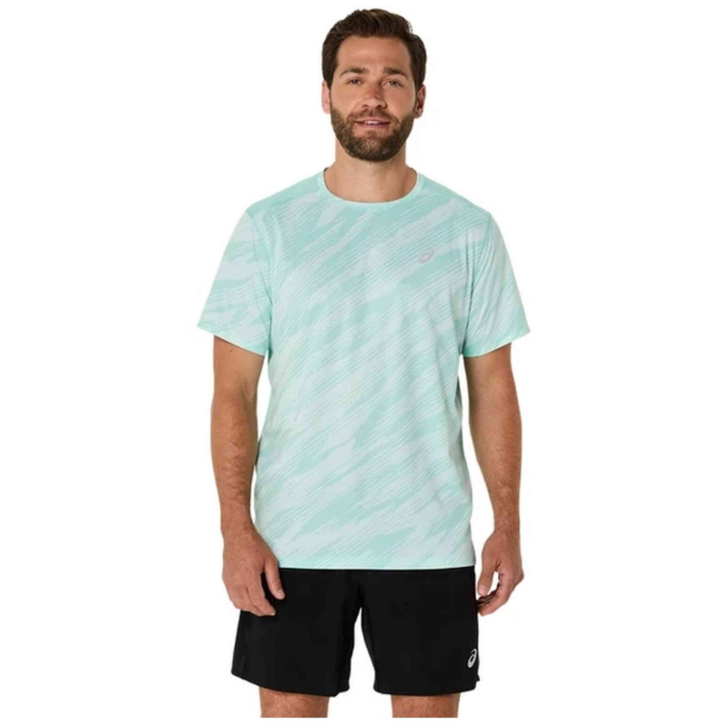 Camiseta De Manga Corta Asics Core All Over Print