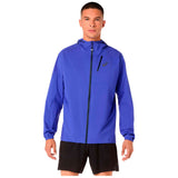 Chaqueta Asics Chaqueta Con Capucha Asics Fujitrail Elite Azul Violeta