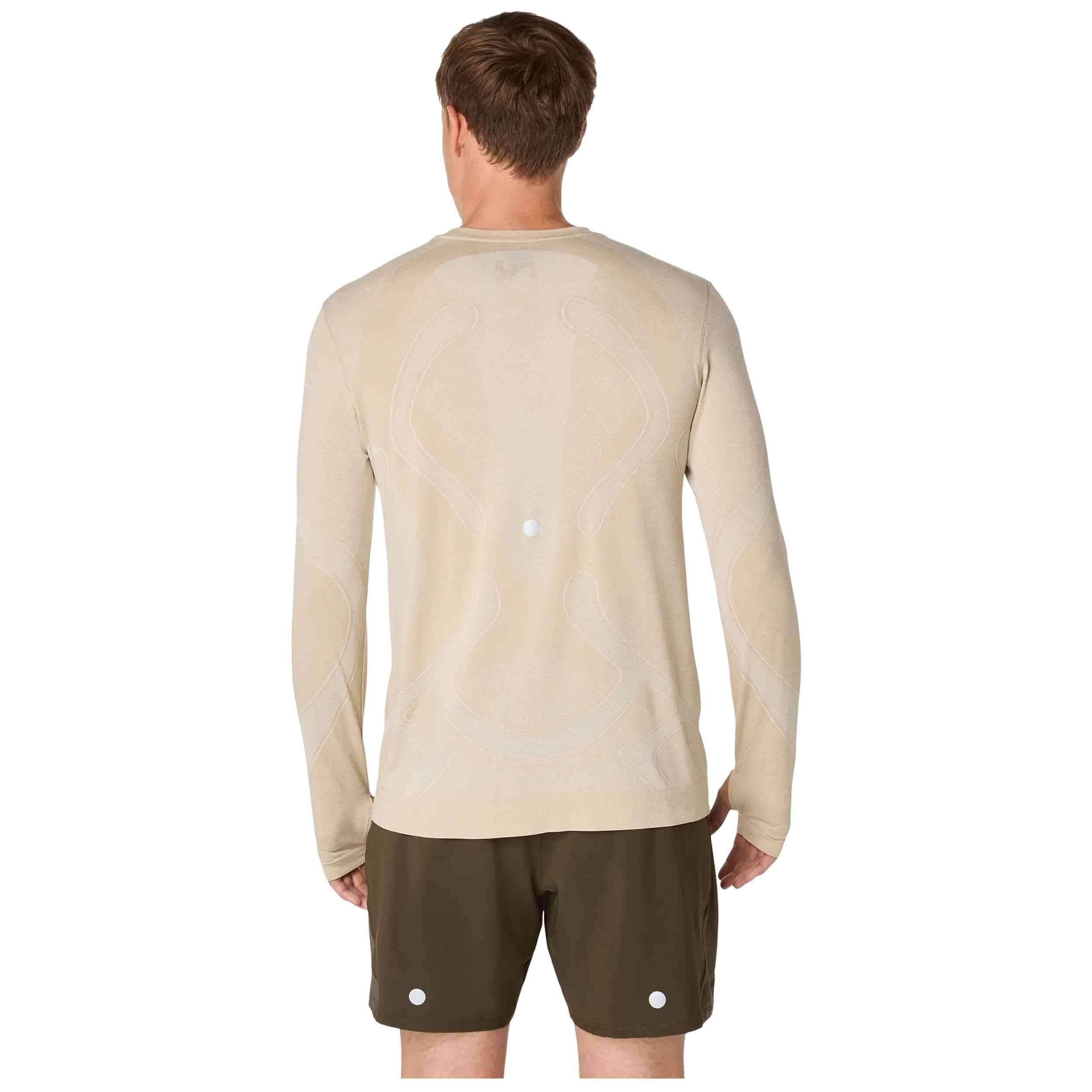 Camiseta De Manga Larga Asics Road Seamless "Beige"