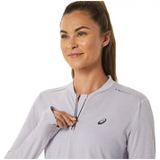 Camiseta De Manga Larga Asics Metarun 1/2 Zip