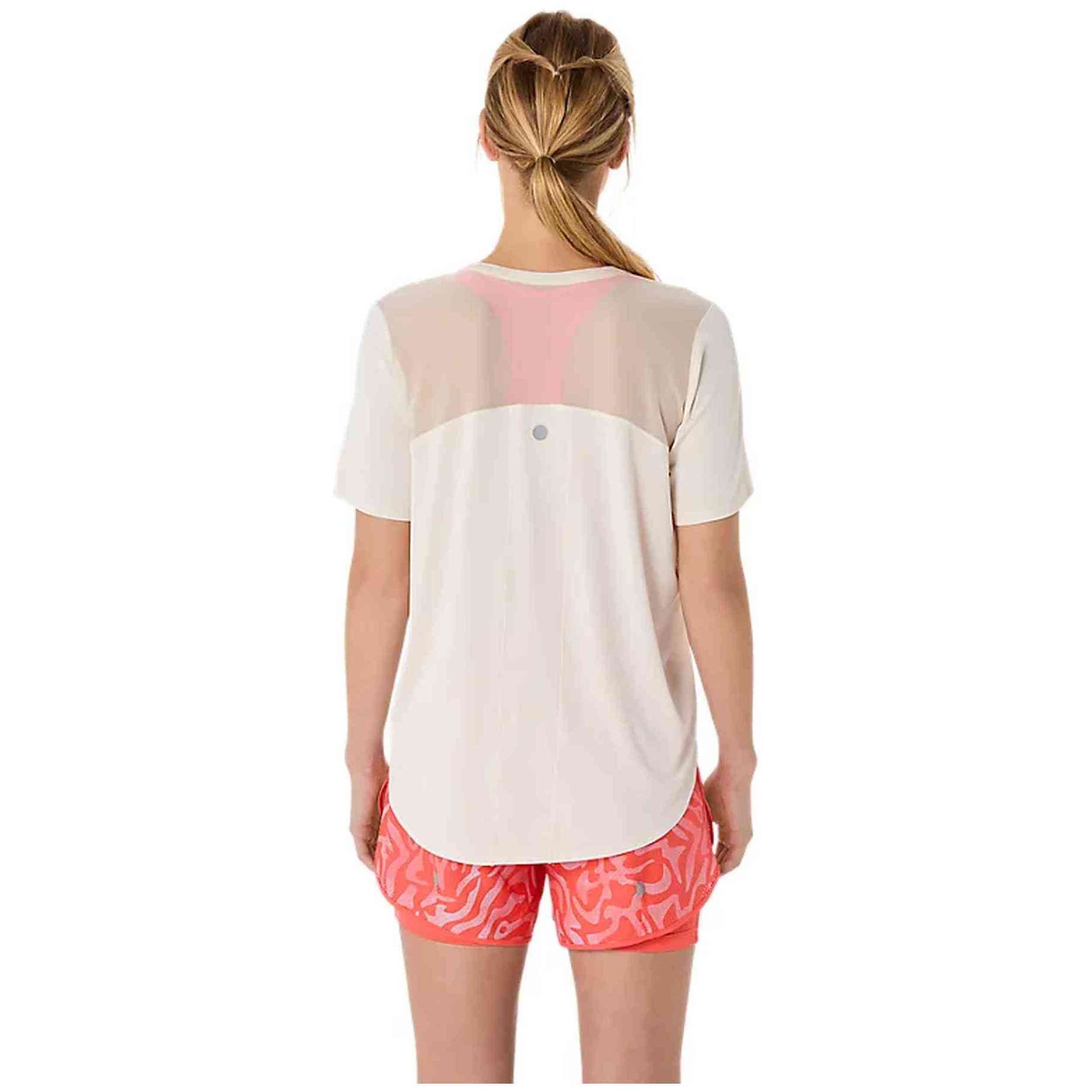 Camiseta De Manga Corta Asics Road V-Neck