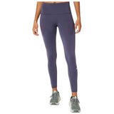 Mallas Asics Malla Larga Asics Road Seamless Azul Oscuro Mujer