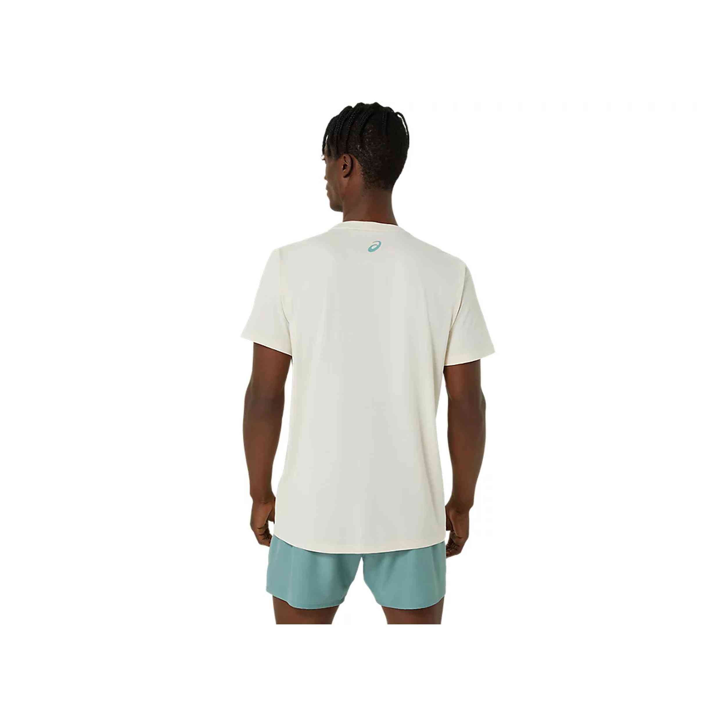 Camiseta De Manga Corta Asics Chest Logo