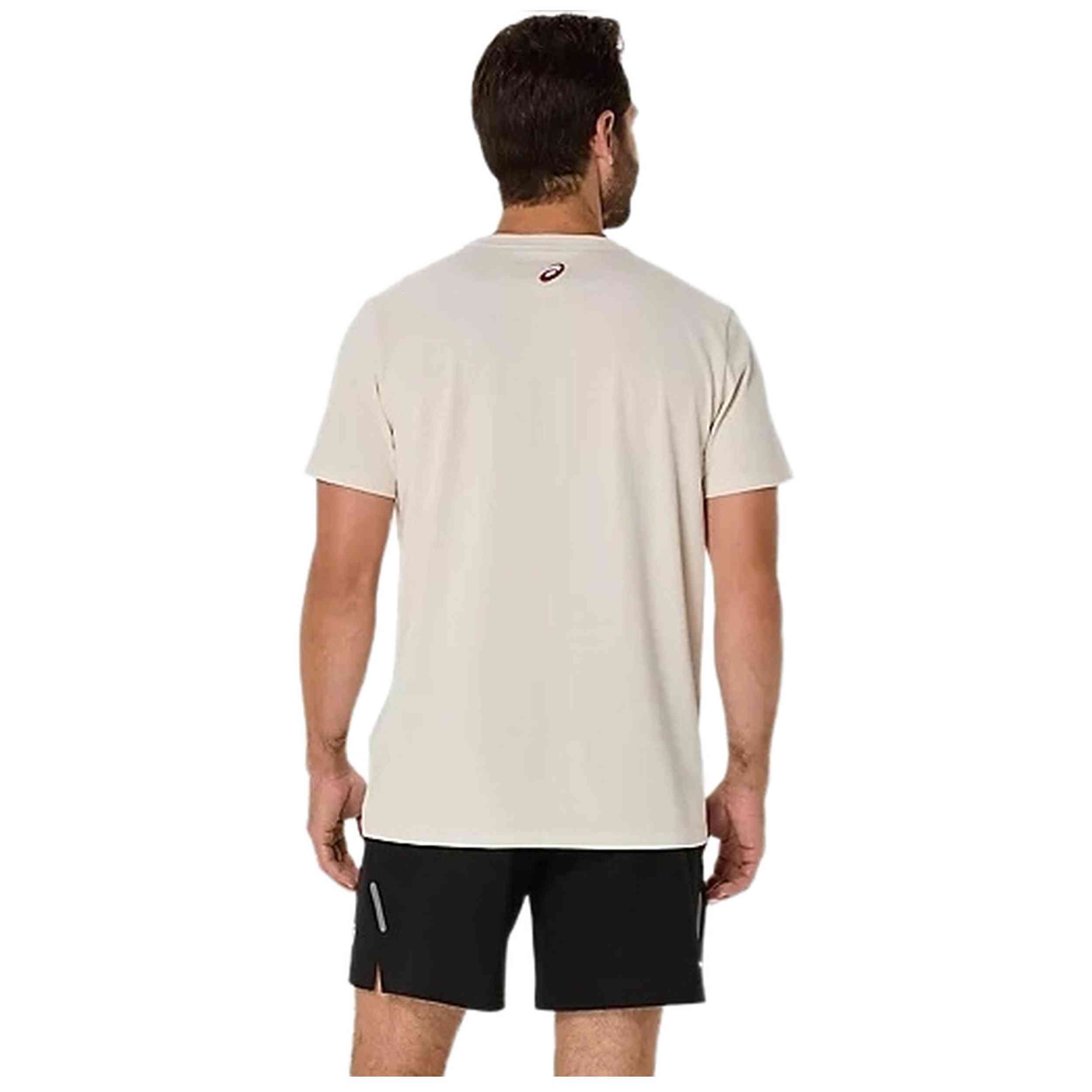 Camiseta De Manga Corta Asics Chest Logo