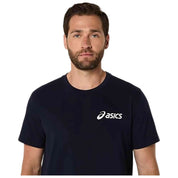 Camiseta De Manga Corta Asics Chest Logo