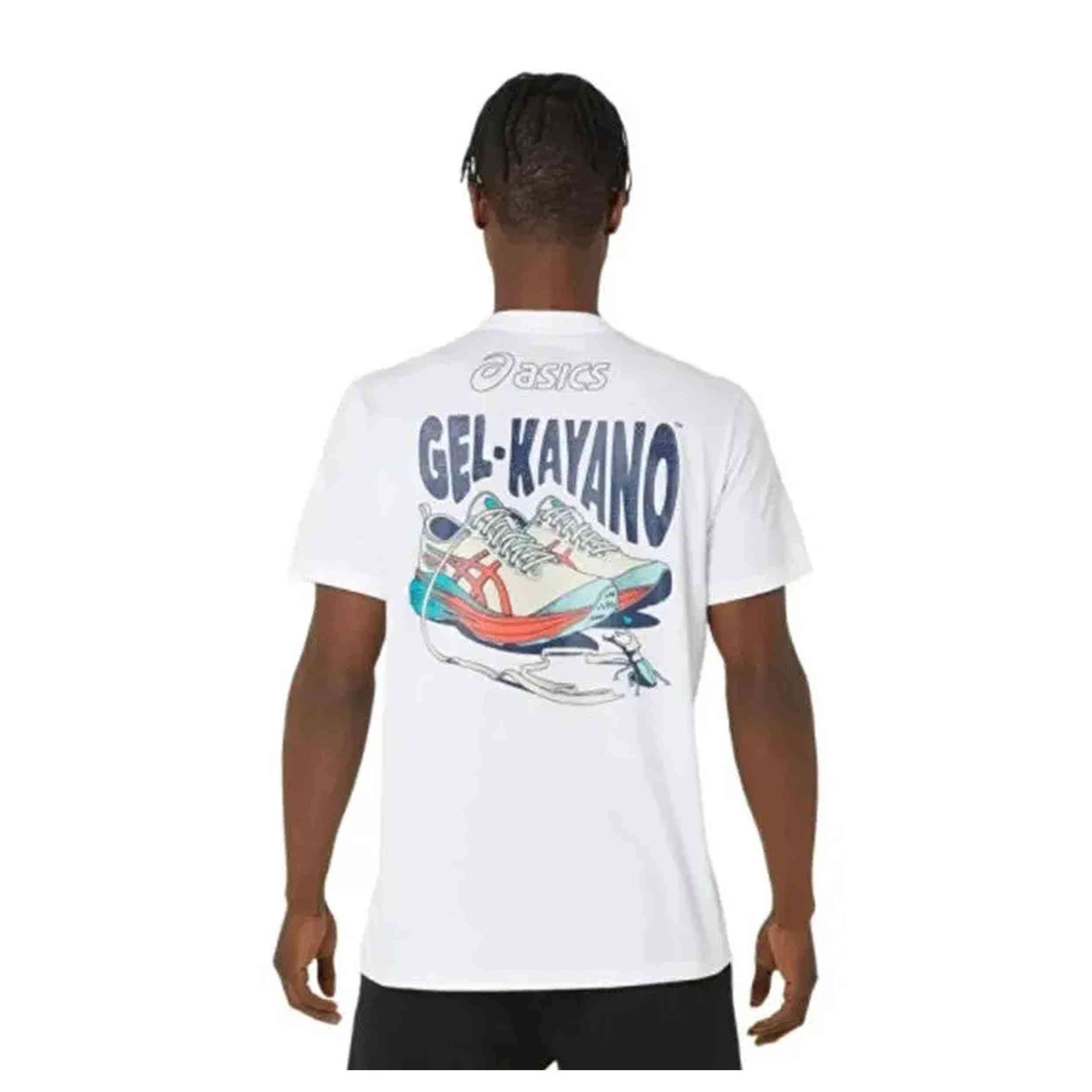 Camiseta De Manga Corta Asics Road Graphic