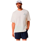 Camiseta De Manga Corta Asics Runner Message Graphic "Blanco"