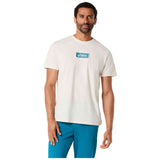 Camiseta De Manga Corta Asics Chest Logo "Cream"