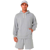 Sudadera Con Capucha Asics French Terry Relaxed "Gris Claro"