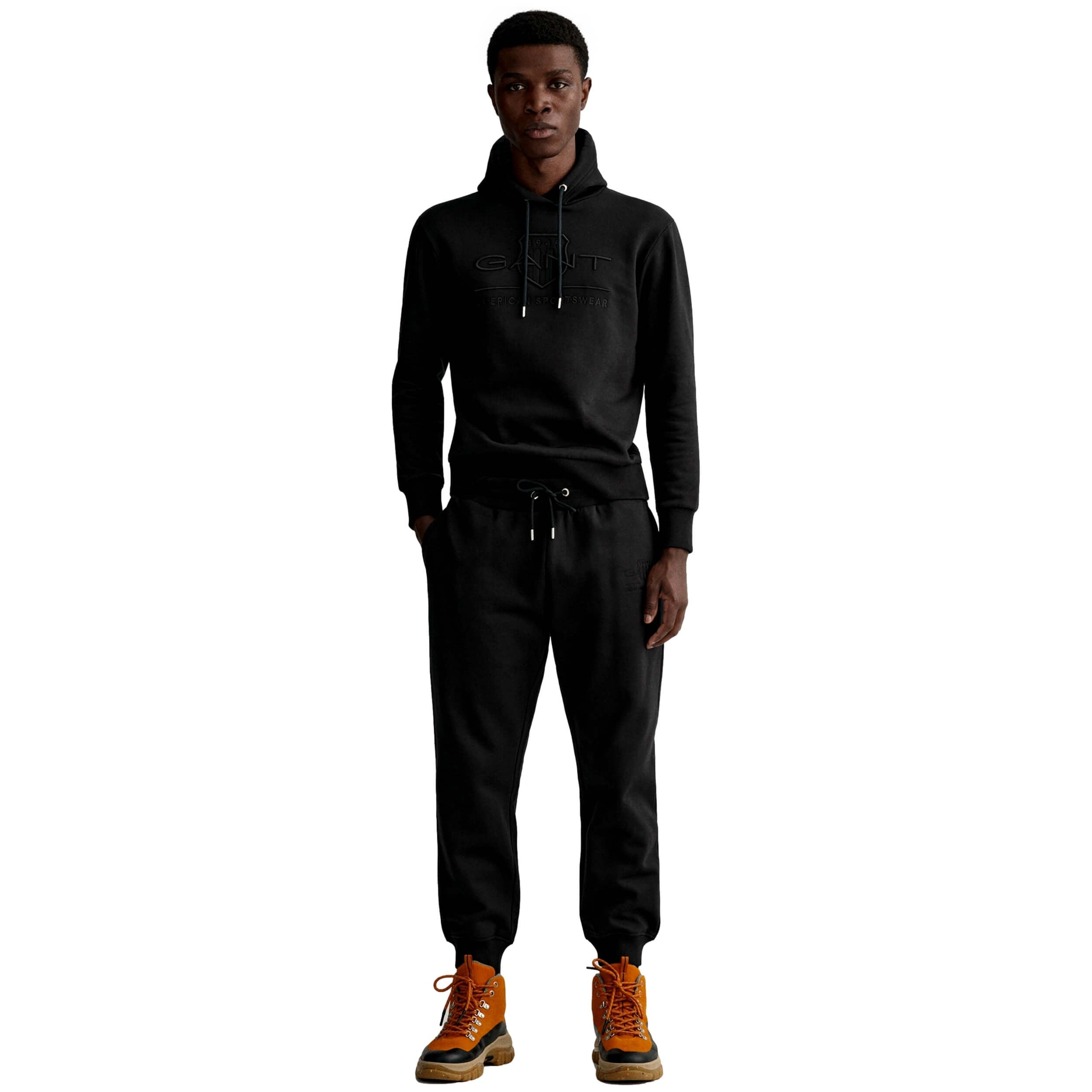 Pantalon Largo Gant Tonal Archive Shield Pants