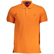 Gant Contrast Collar Pique Ss Rugger Short Sleeve Polo