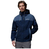 Cortaviento Columbia Chaqueta Con Capucha Columbia Challenger Ii Windbreaker Azul Noche