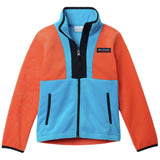 Chaqueta Columbia Forro Polar Columbia Back Bowl Ii Full Zip Fleece Naranja Azul Infantil