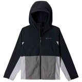 Chaqueta Columbia Chaqueta Con Capucha Columbia Tabor Trail Windbreaker Negro Niño
