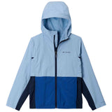 Chaqueta Columbia Chaqueta Con Capucha Columbia Tabor Trail Windbreaker Azul Celeste Niño