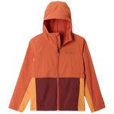 Chaqueta Columbia Chaqueta Con Capucha Columbia Tabor Trail Windbreaker Naranja Niño