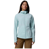 Camiseta De Manga Larga Columbia Chaqueta Con Capucha Columbia Sweet As Iii Softshell Azul Celeste Mujer