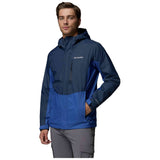 Chaqueta Columbia Chaqueta Con Capucha Columbia Pouring Adventure Iii Azul Medianoche