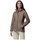 Chaqueta Columbia Chaqueta Con Capucha Columbia Pouring Adventure Iii Marrón Mujer