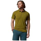 Polo De Manga Corta Columbia Polo Columbia Tech Trail Utility Manga Corta Verde Oliva