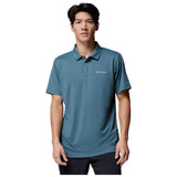 Polo De Manga Corta Columbia Polo Columbia Tech Trail Utility Manga Corta Azul Índigo