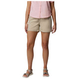 Pantalon Corto Columbia Pantalón Corto Columbia Cedar Crest Beige Mujer