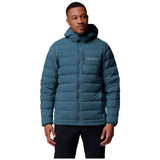Chaqueta Columbia Chaqueta Con Capucha Columbia Drift Peak Stretch Down Azul Verdoso