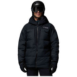 Chaqueta Columbia Chaqueta Con Capucha Columbia Glacier Ridge Down Negro Puro