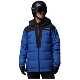 Chaqueta Columbia Chaqueta Con Capucha Columbia Glacier Ridge Down Azul Ultra Negro