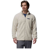 Chaqueta Columbia Forro Polar Columbia Rugged Ridge High Pile Full Zip Blanco Beige