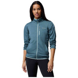 Chaqueta Columbia Forro Polar Columbia Essential Hike Grid Fleece Full Zip Azul Indigo Mujer