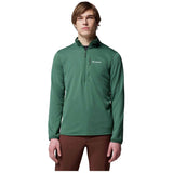 Sudadera Columbia Forro Polar Columbia Essential Hike Grid Fleece Half Zip Verde
