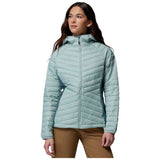 Chaqueta Columbia Chaqueta Con Capucha Columbia Powder Pass Iii Hybrid Azul Celeste Mujer