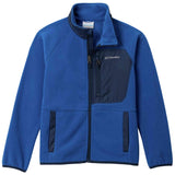Chaqueta Columbia Forro Polar Columbia Fast Trek V Full Zip Azul Eléctrico Infantil