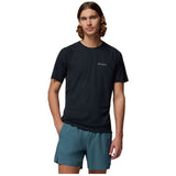 Camiseta De Manga Corta Columbia Camiseta Columbia Stealth Spring Manga Corta Negro Puro