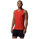 Camiseta De Tirantes Columbia Camiseta Columbia Stealth Spring Sin Mangas Rojo Anaranjado