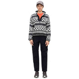 Polar Columbia Sequoia Grove Ii Printed Half Zip "Black Wizard Island Tonal"