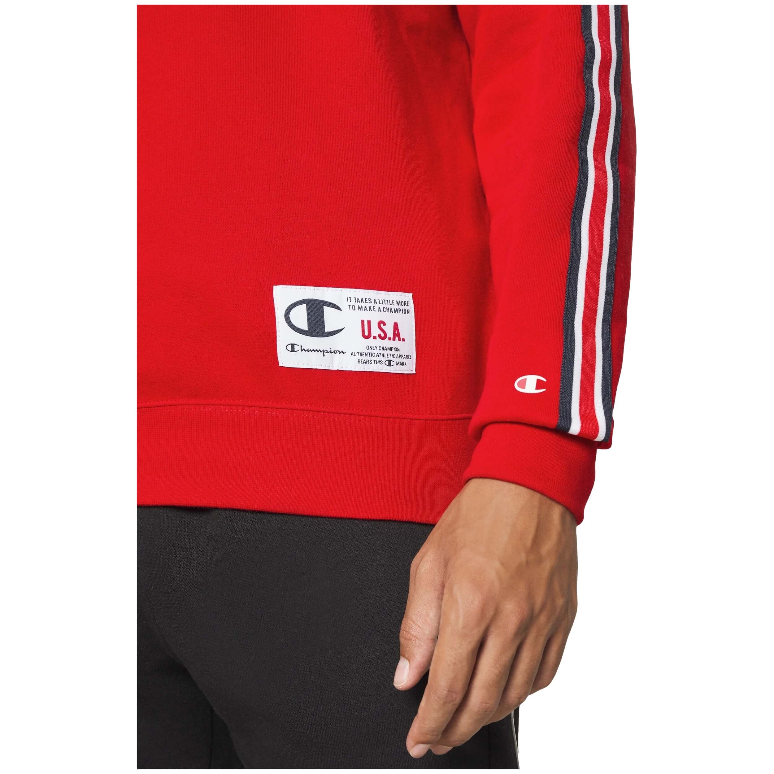 Sudadera Champion Legacy Basketball Contrast Details Fleece