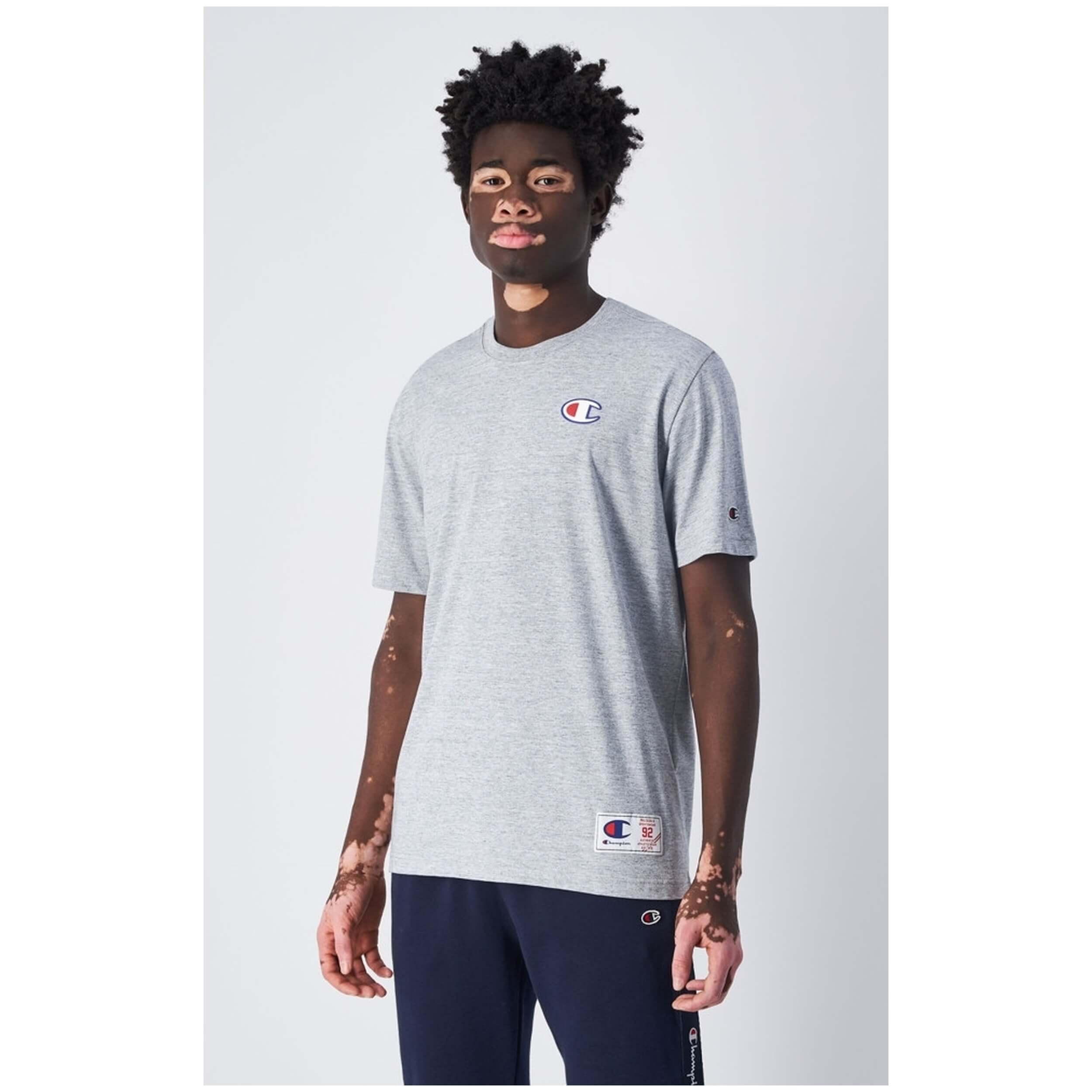 Camiseta De Manga Corta Champion Crewneck