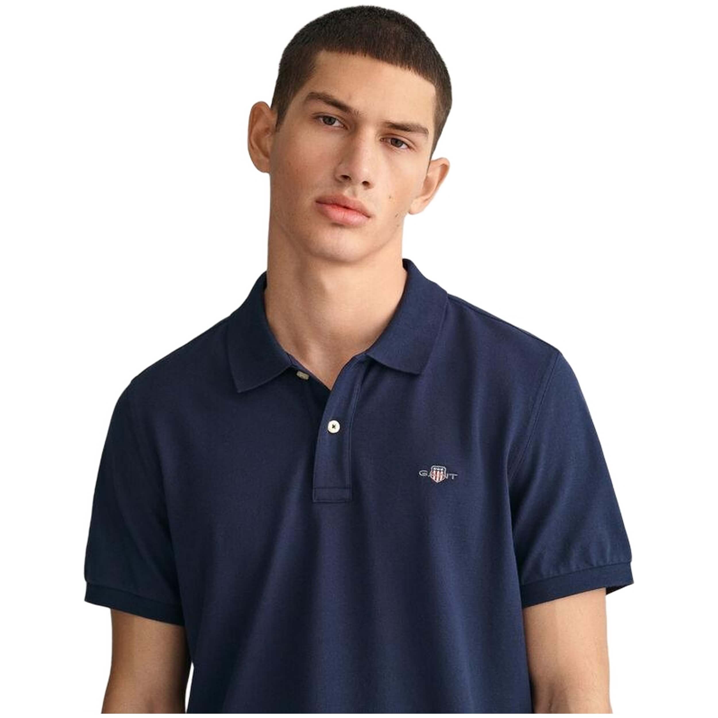 Gant Regular Shield Short Sleeve Polo