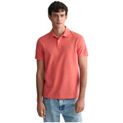 Gant Regular Fit Shield Short Sleeve Polo