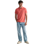 Gant Regular Fit Shield Short Sleeve Polo