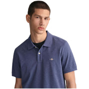 Gant Regular Fit Shield Short Sleeve Polo