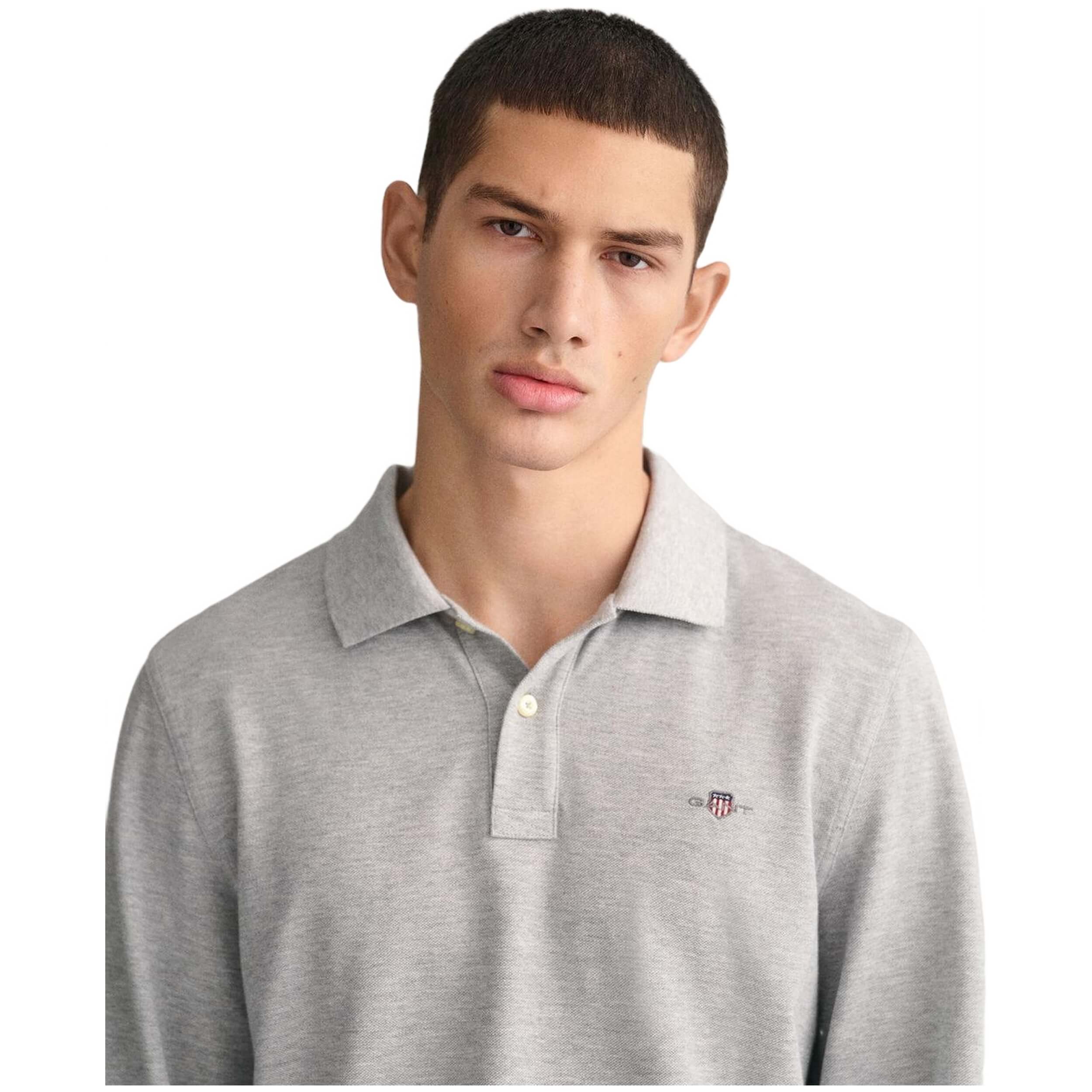 Gant Long Sleeve Polo