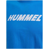 Camiseta De Manga Corta Hummel  azul