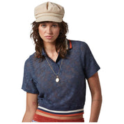 Polo De Manga Corta Brixton Retro Mesh